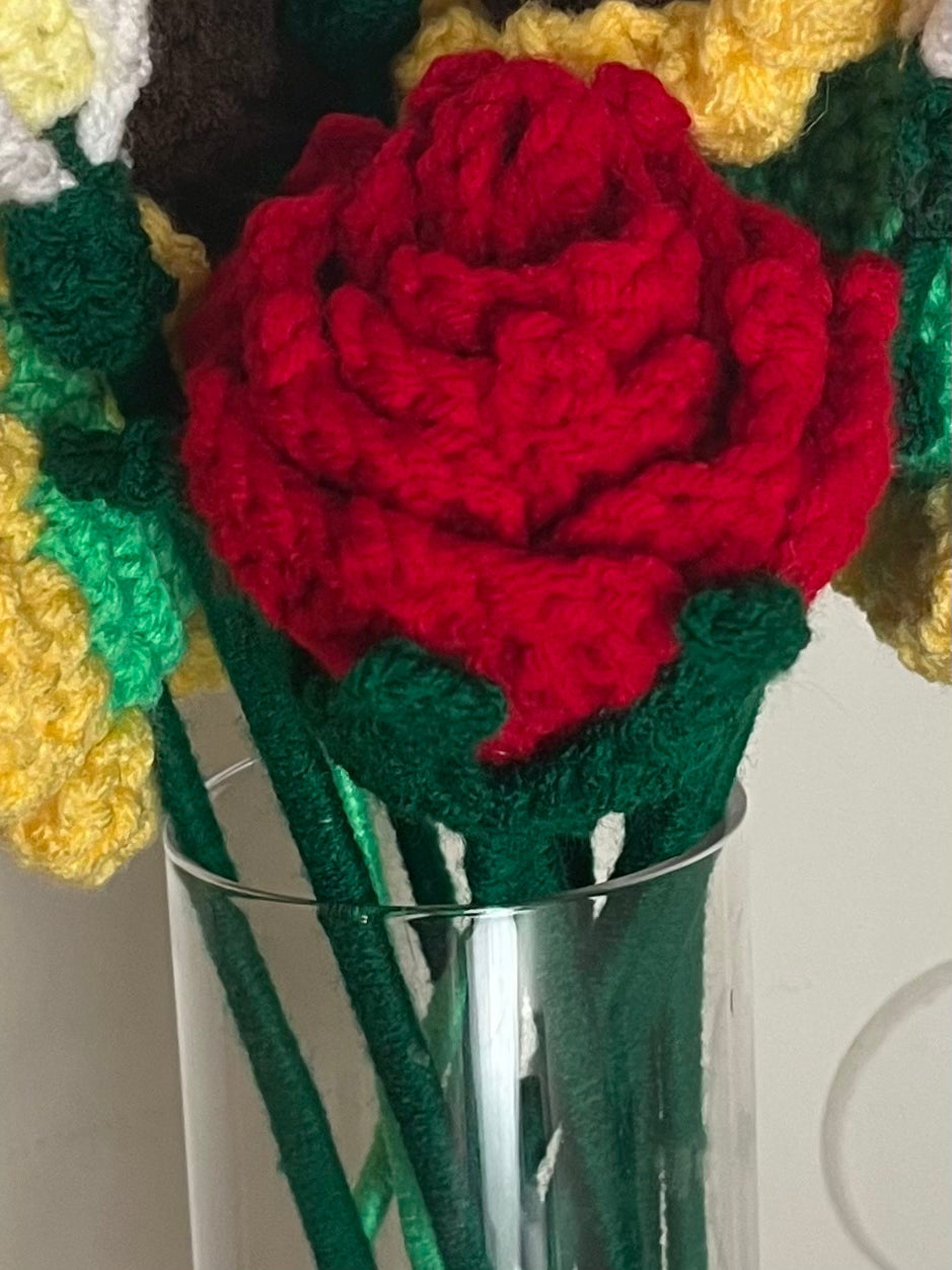 Crochet Flower Bouquets