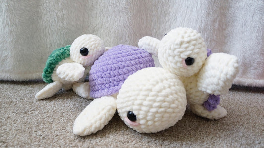 Crochet Turtle Plushies
